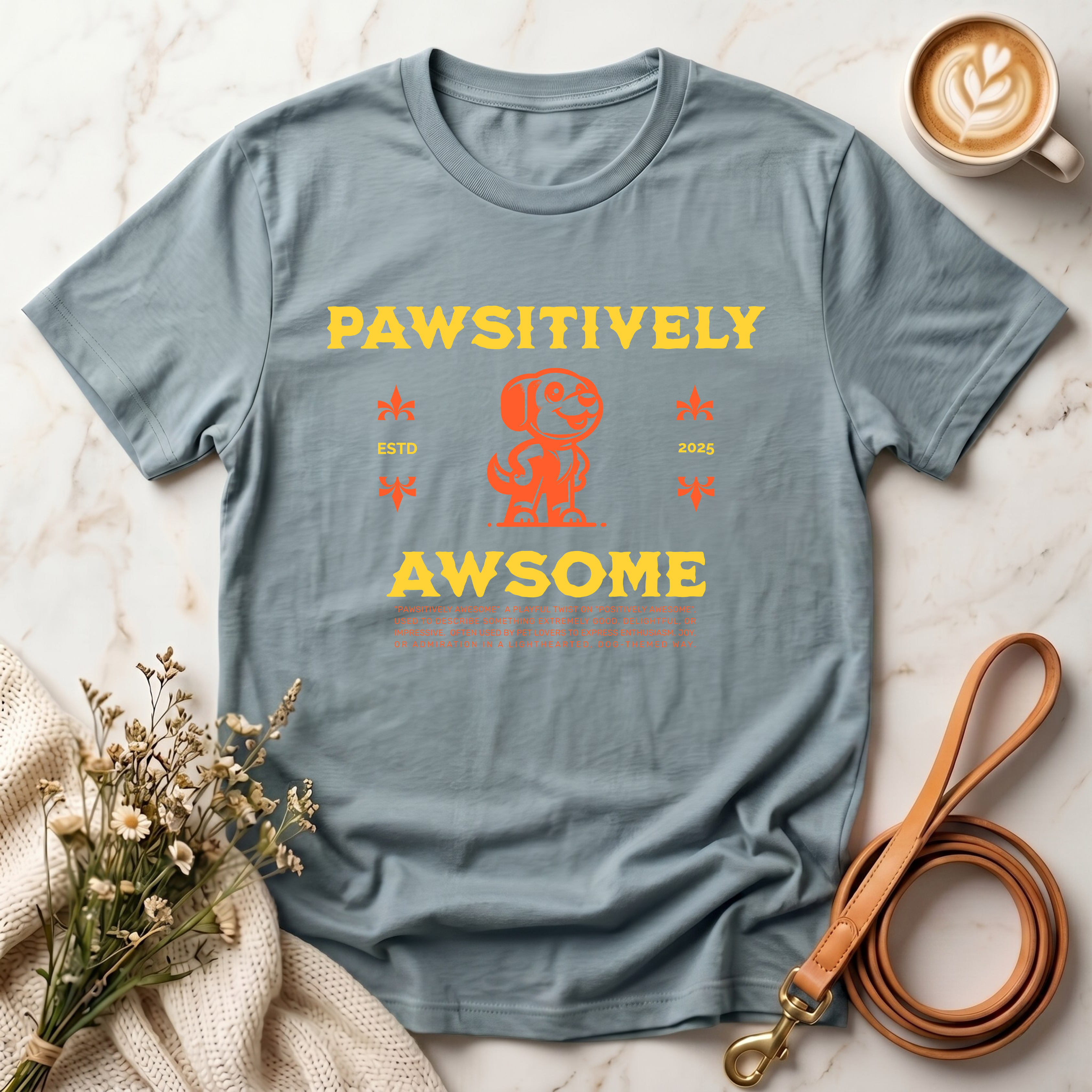 Pawsitively Awesome Tee