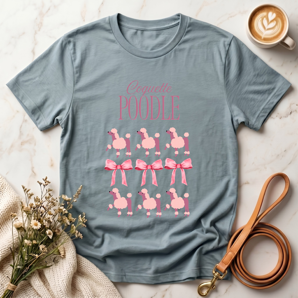 Coquette Poodle Tee