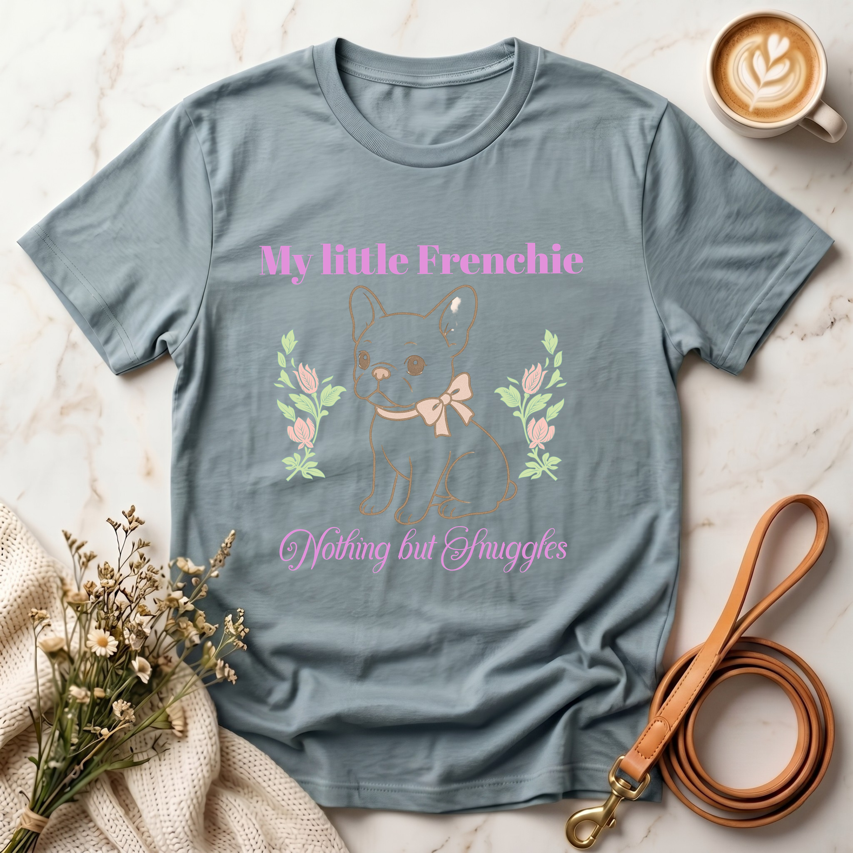 Coquette French Bulldog Tee