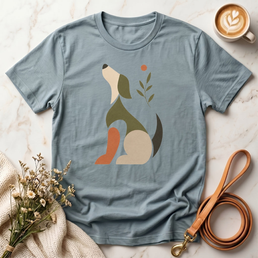Abstract Dog Tee
