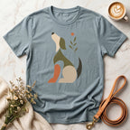 Abstract Dog Tee