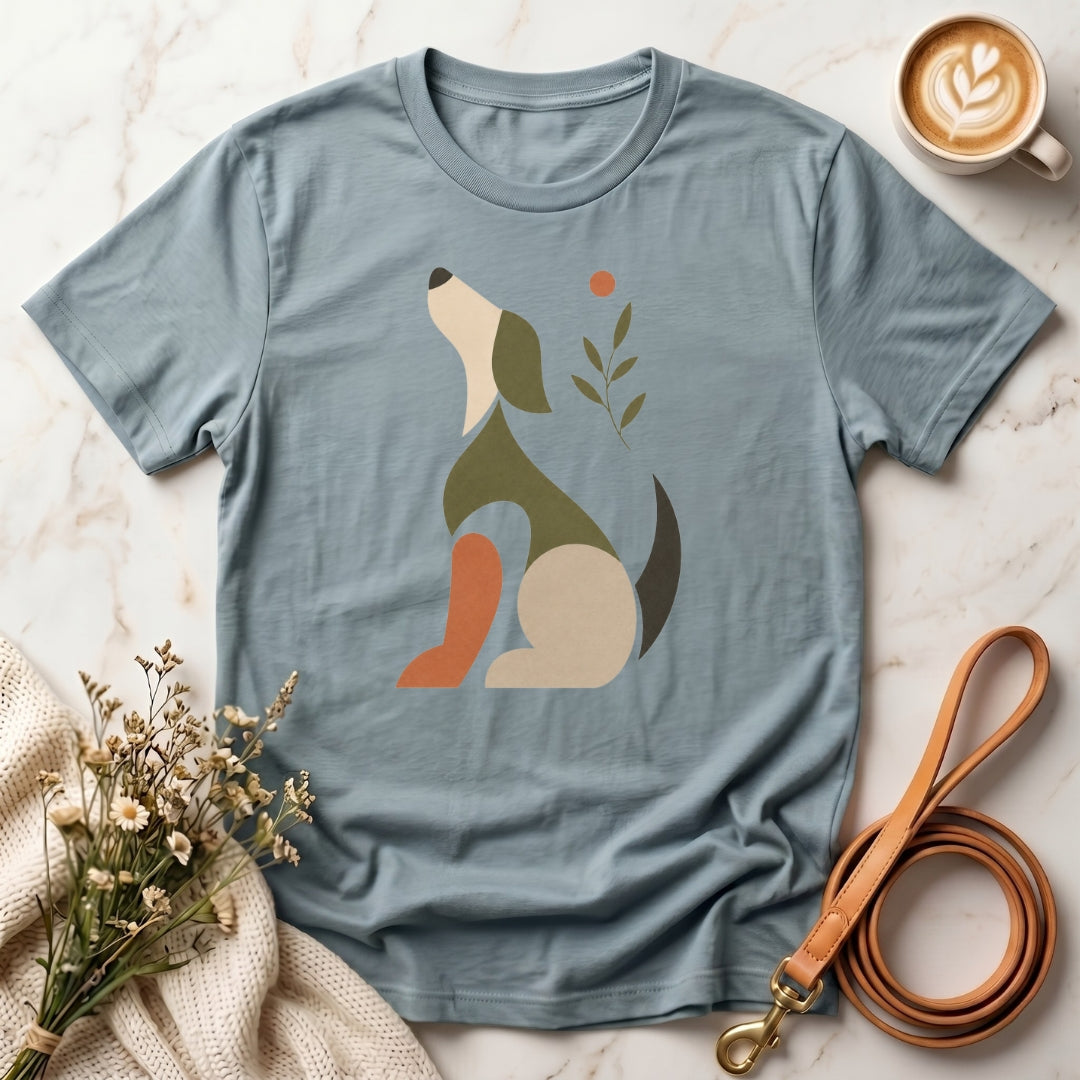 Abstract Dog Tee