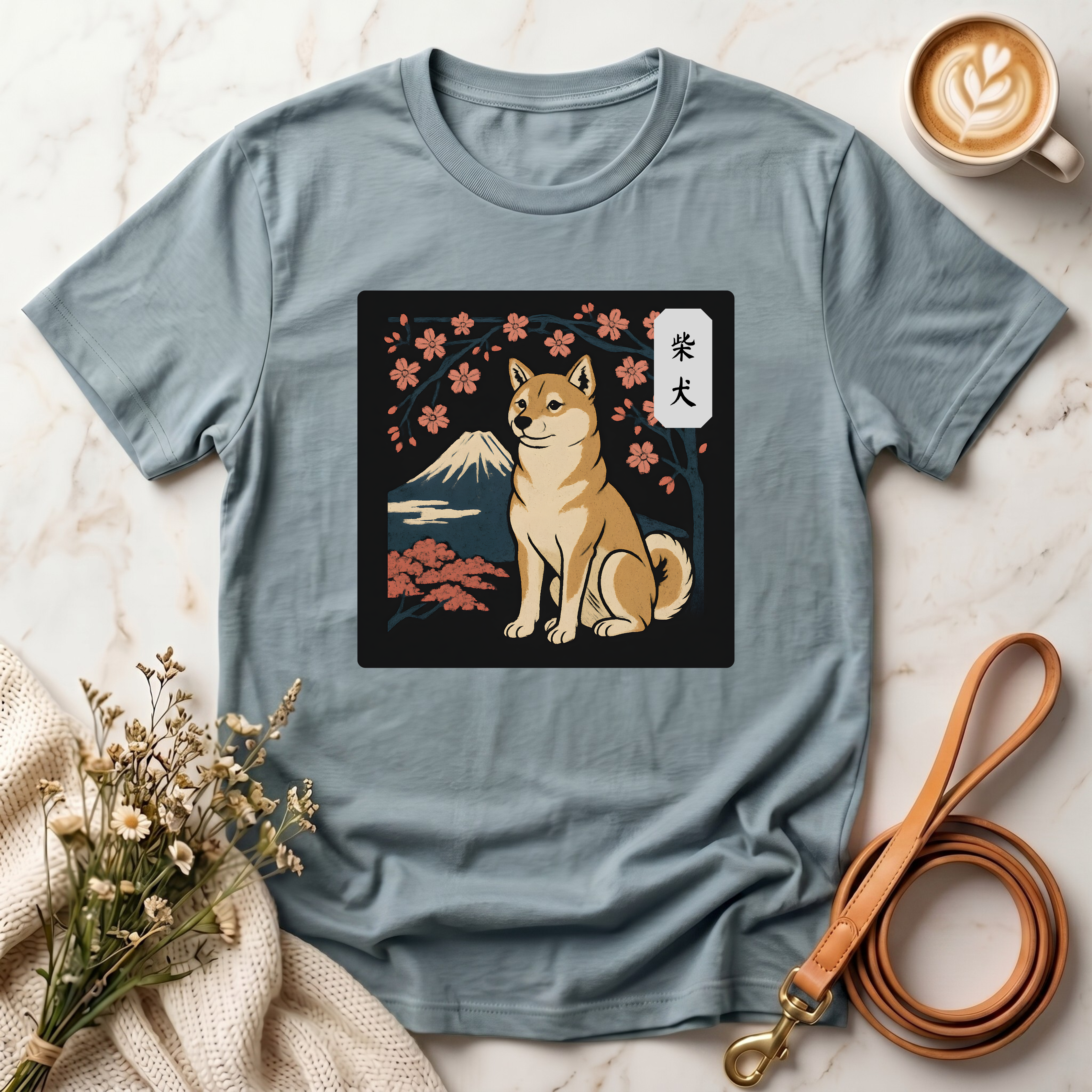 Japanese Shiba Inu Art Tee