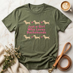 Just a Girl Who Loves Dachshunds Tee