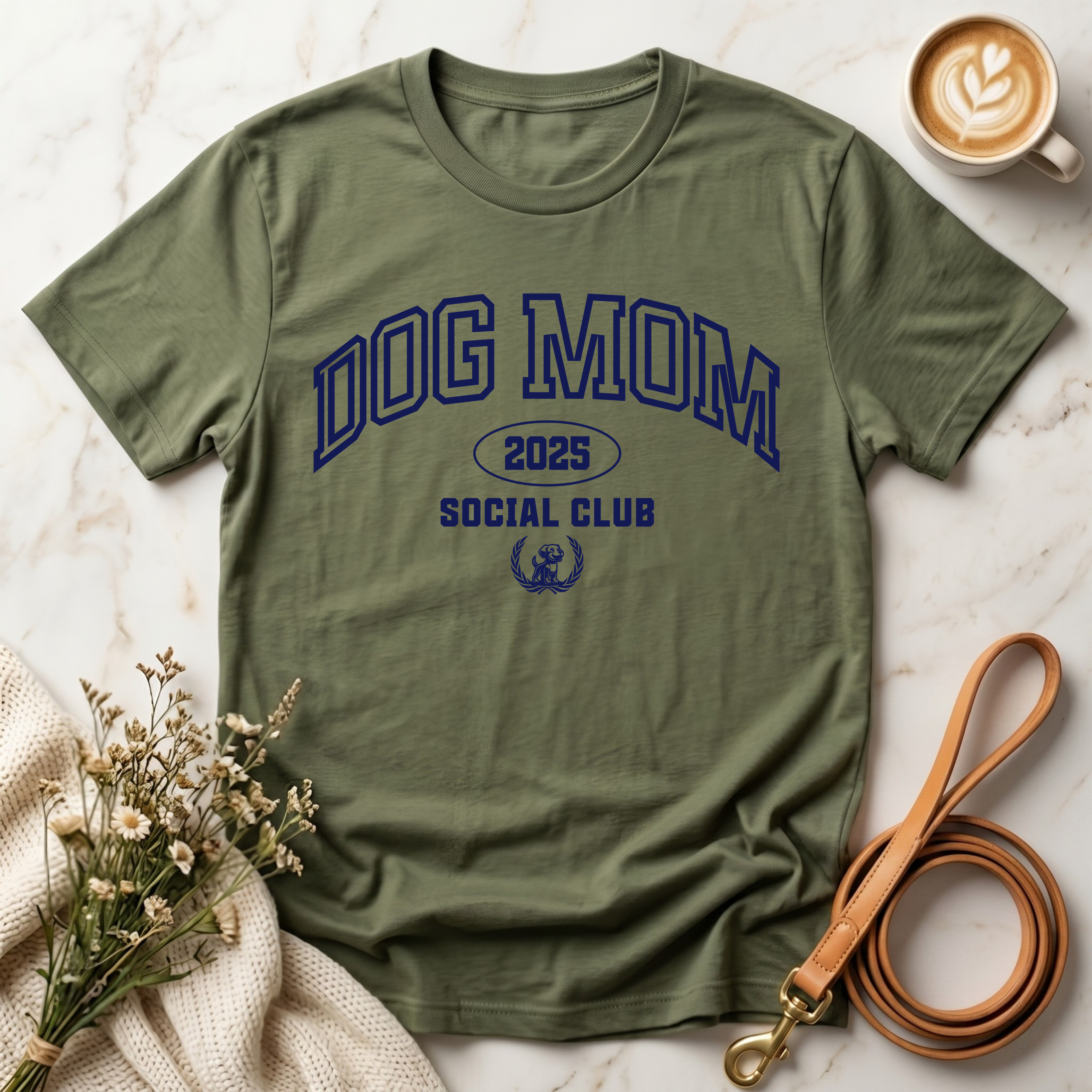 Dog Mom Social Club Tee