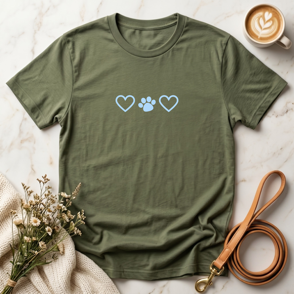 Heart and paw Tee