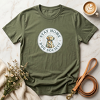 Stay Home Dog Society Tee