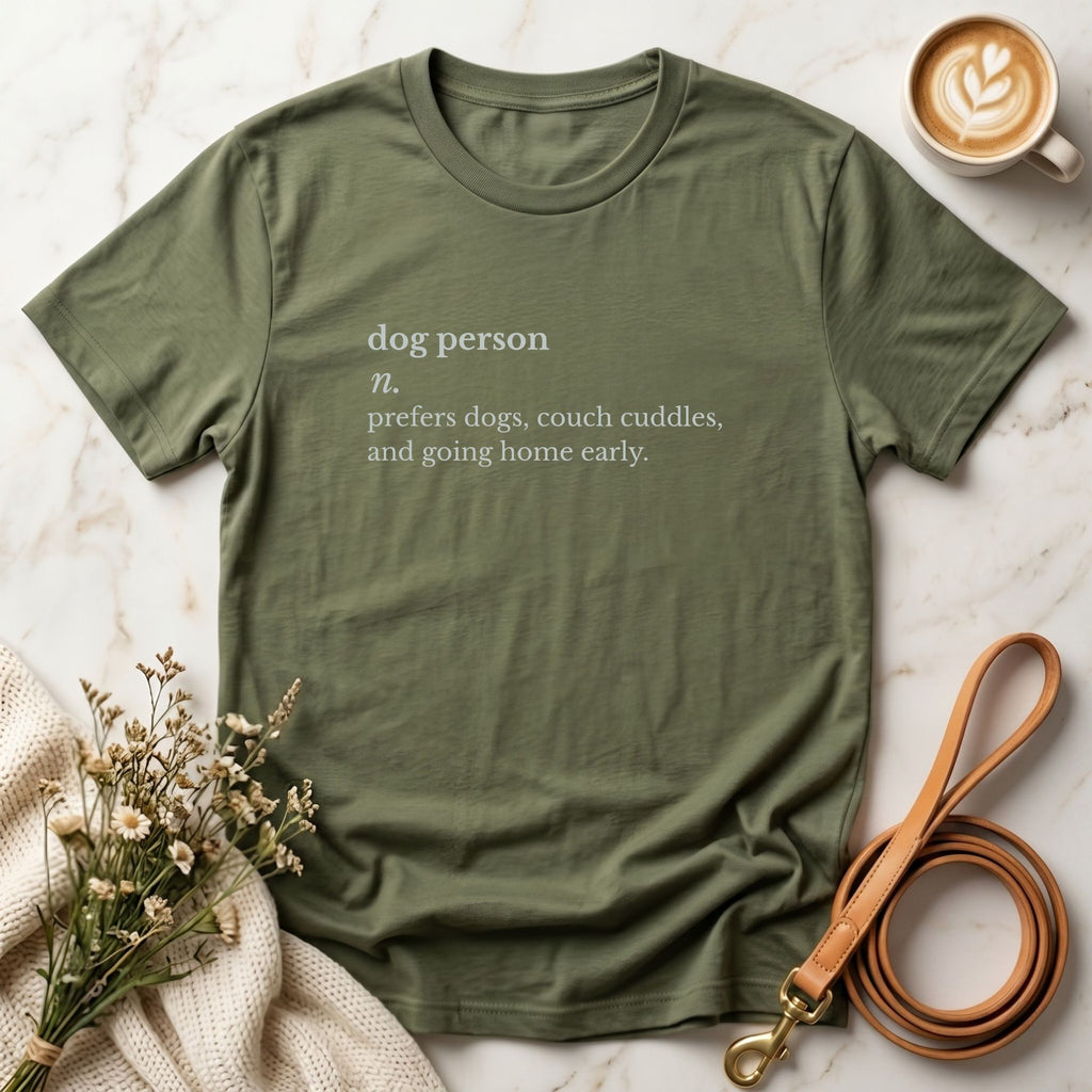 Dog Person Definition Tee