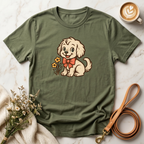 Retro Cute Puppy Tee