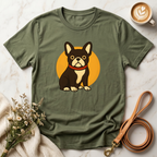 Retro French Bulldog Graphic Tee