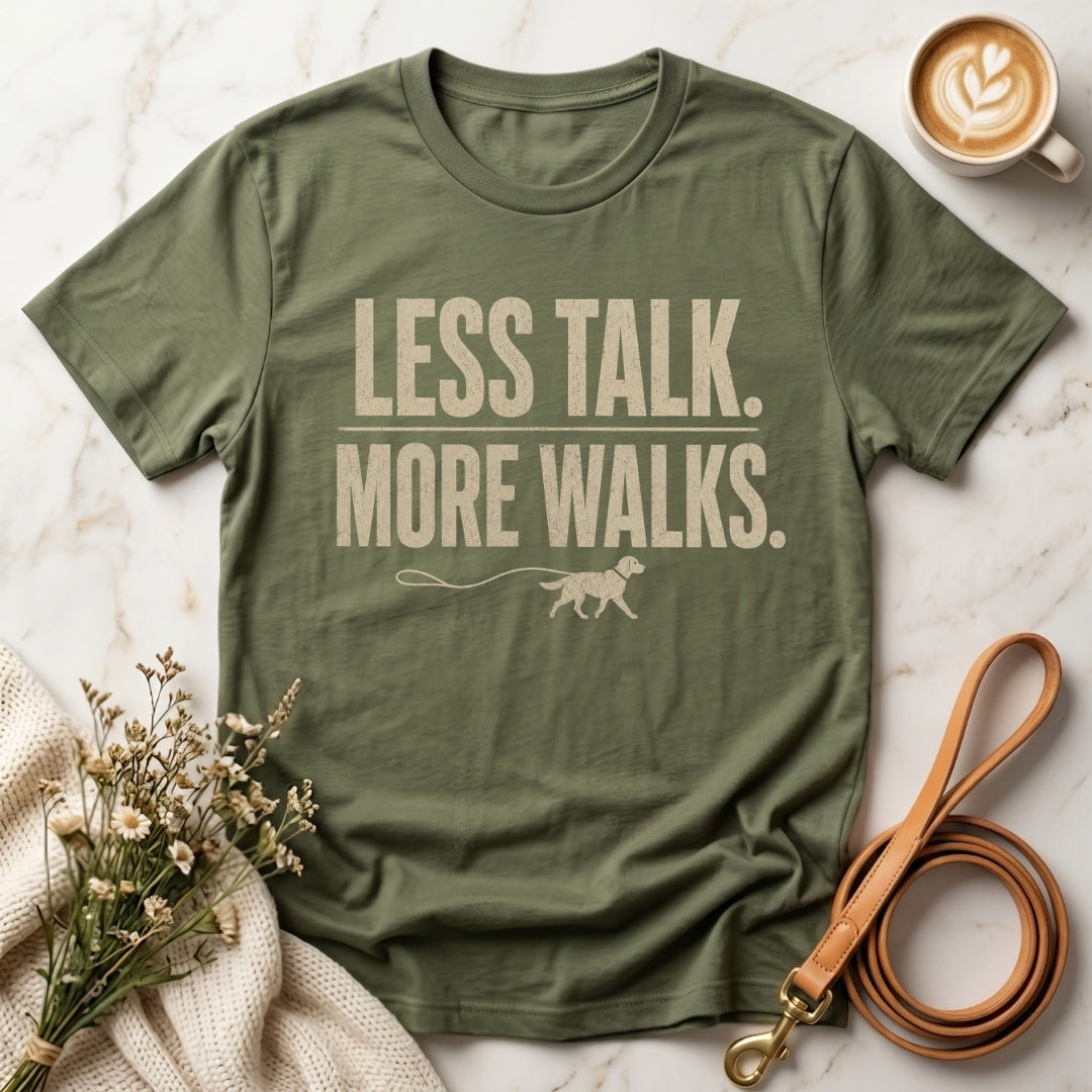 Less Talk More Walks Tee