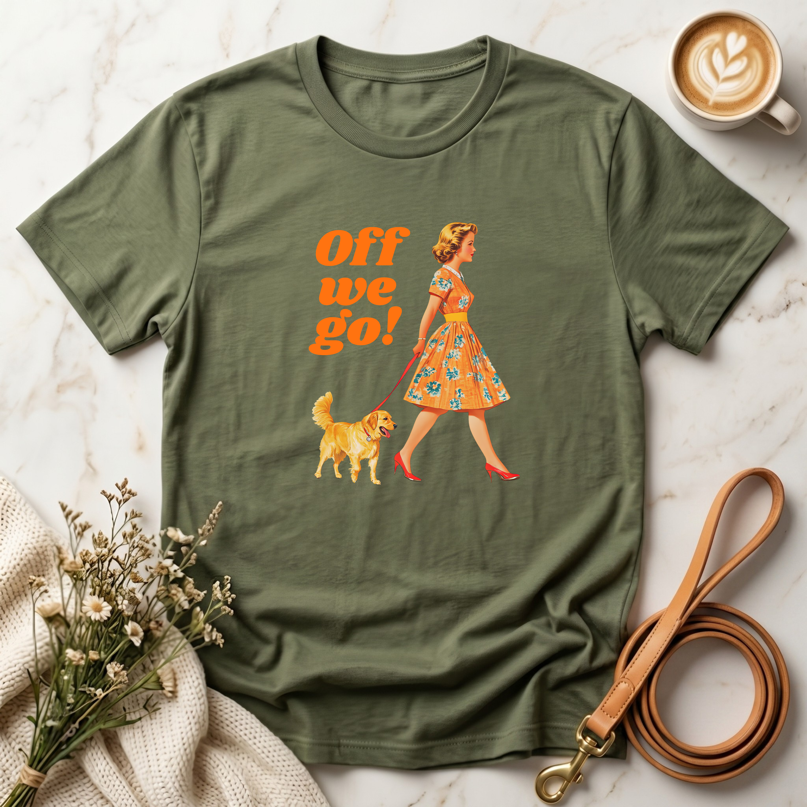 Off we go! Tee