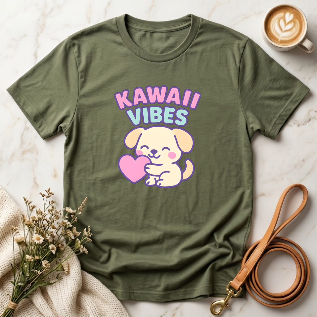 Kawaii Vibes Short Sleeve Tee
