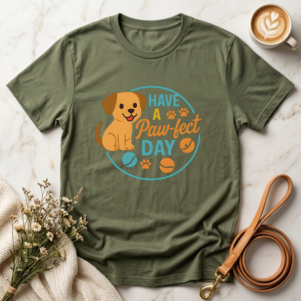 Have a Paw-fect Day Dog Tee