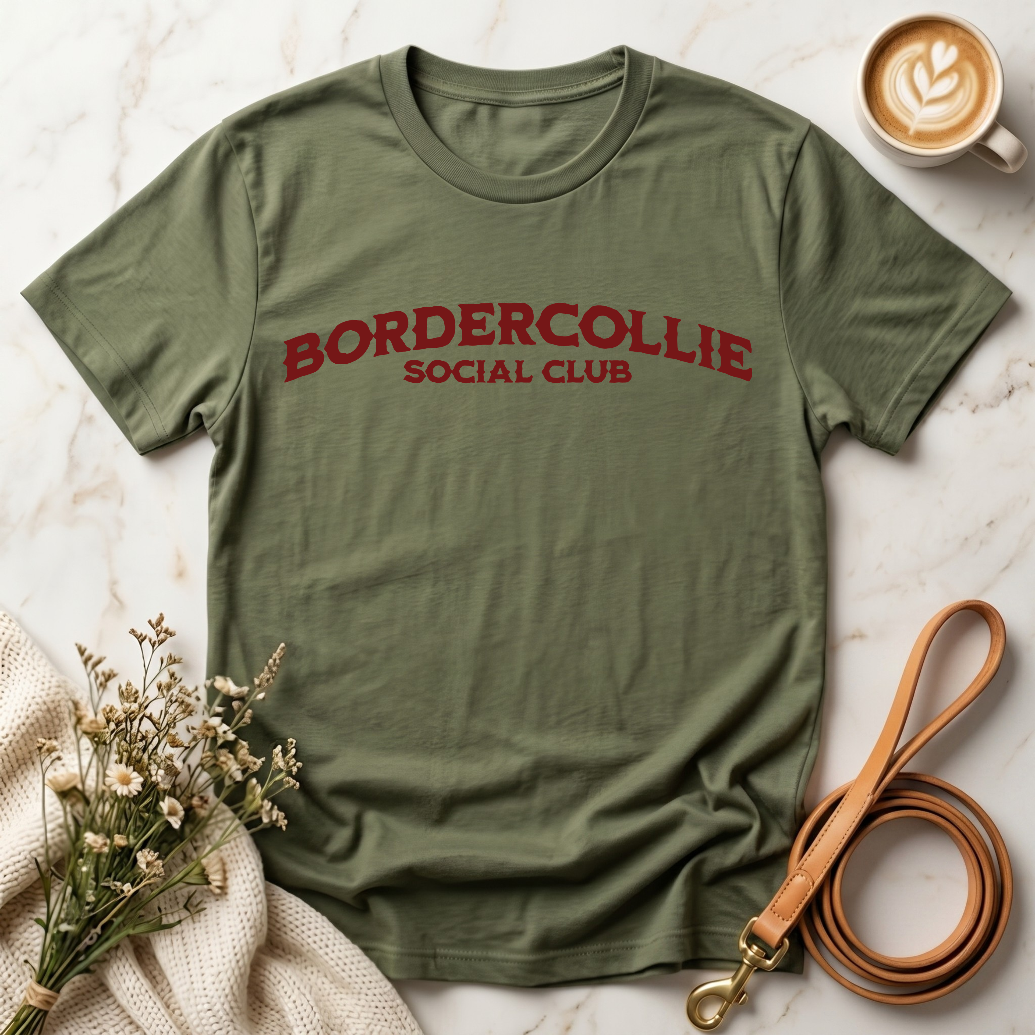 Border Collie Social Club Tee