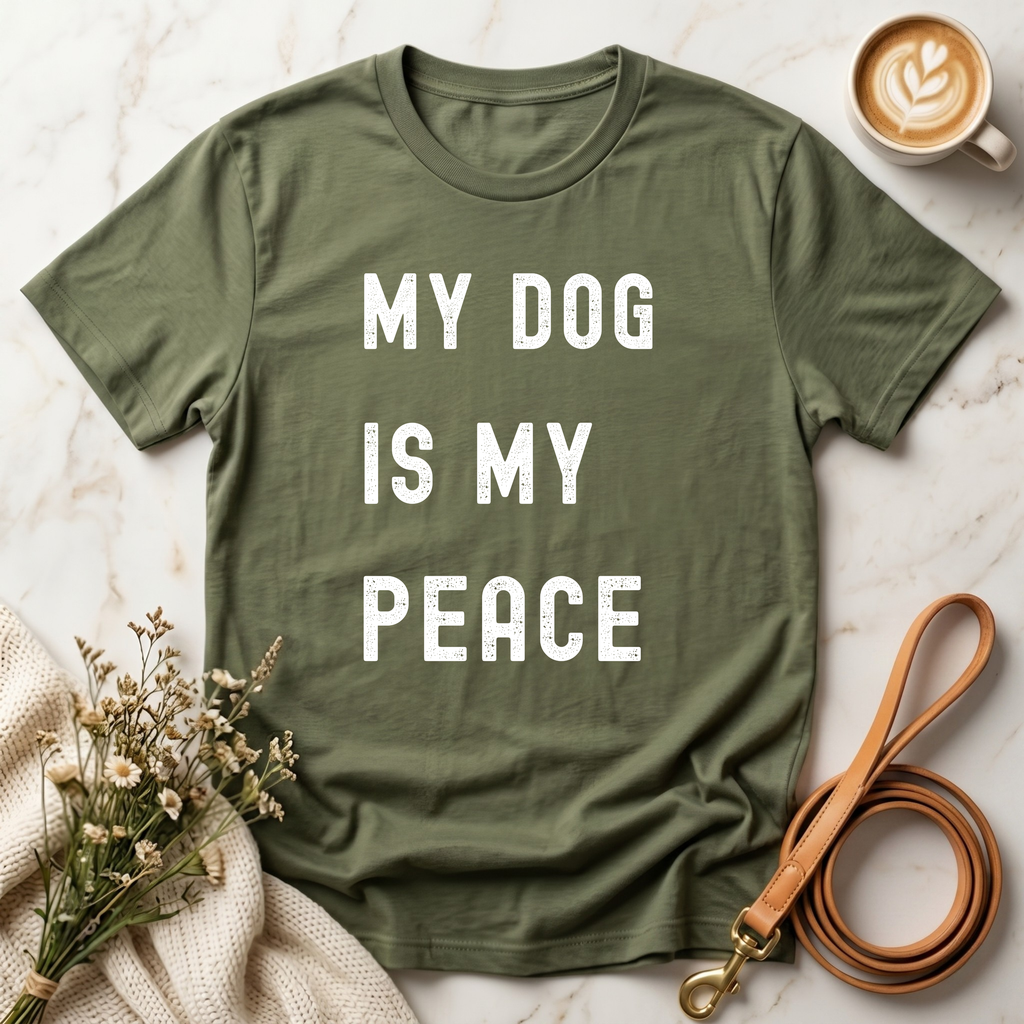 My Dog is My Peace Tee
