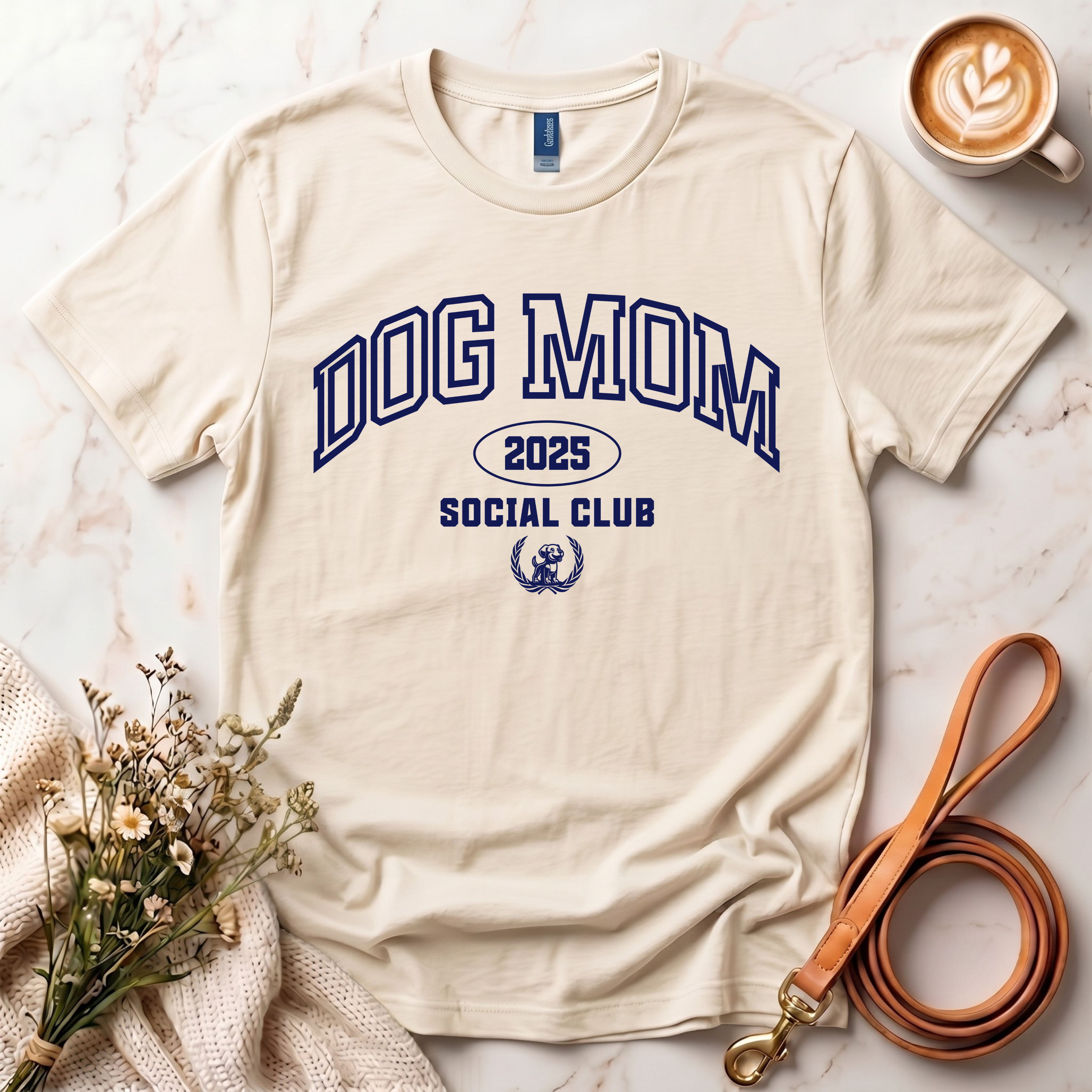Dog Mom Social Club Tee