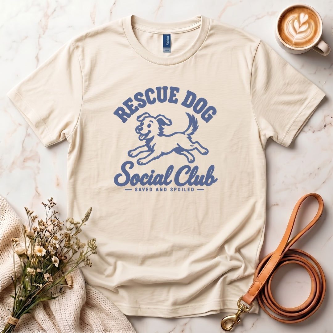 Rescue Dog Social Club Tee