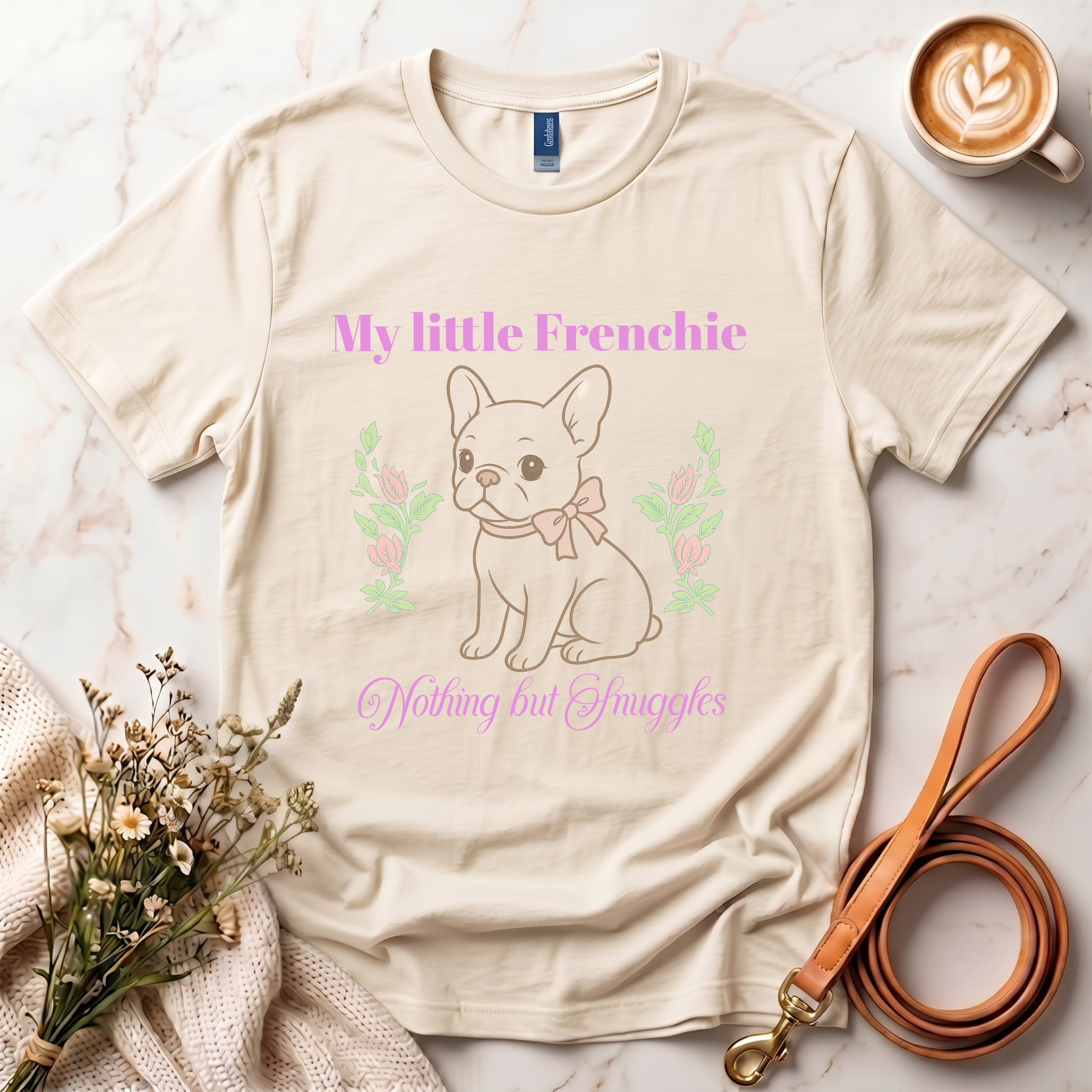 Coquette French Bulldog Tee