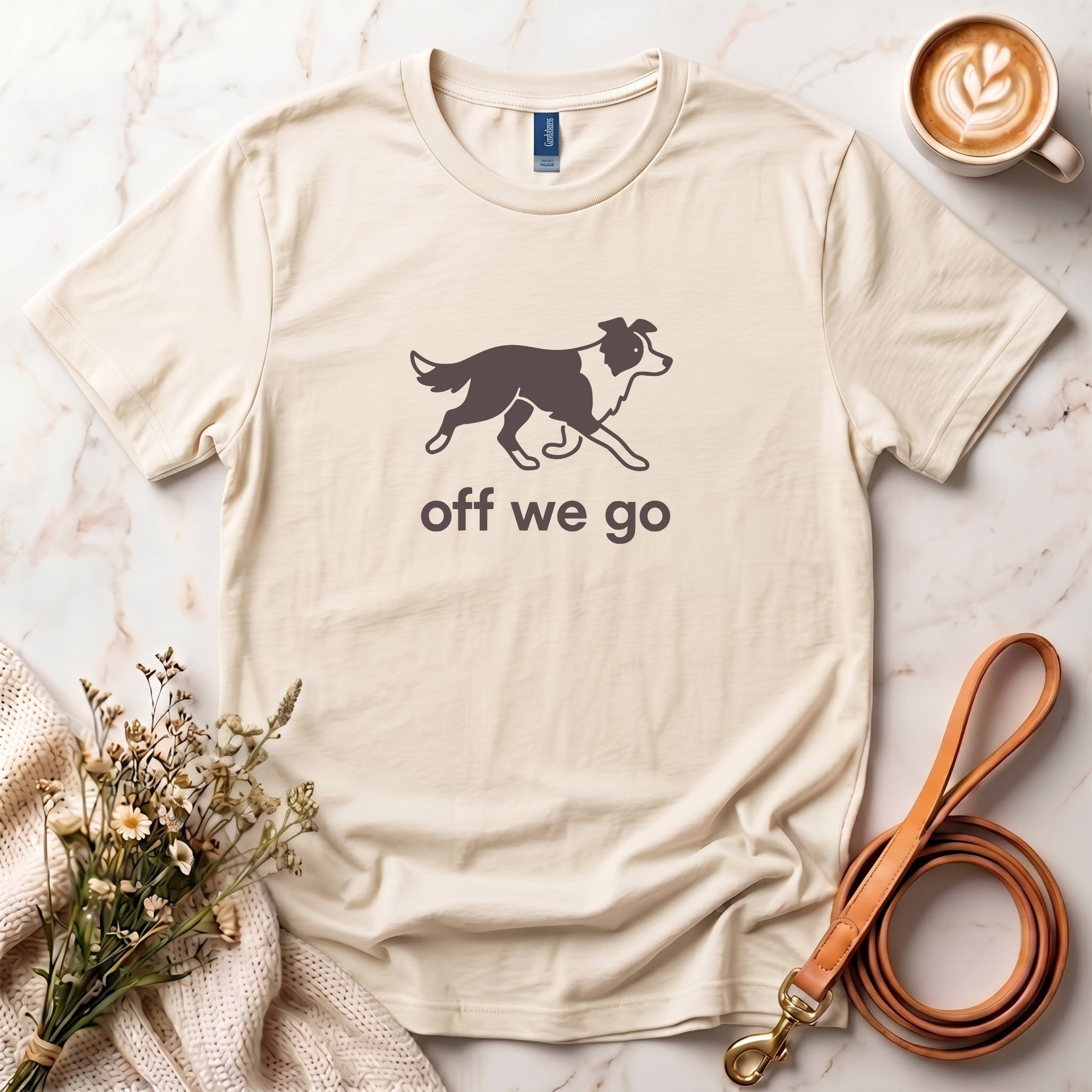 Off we go Collie Tee