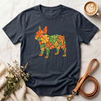 Floral French Bulldog Tee