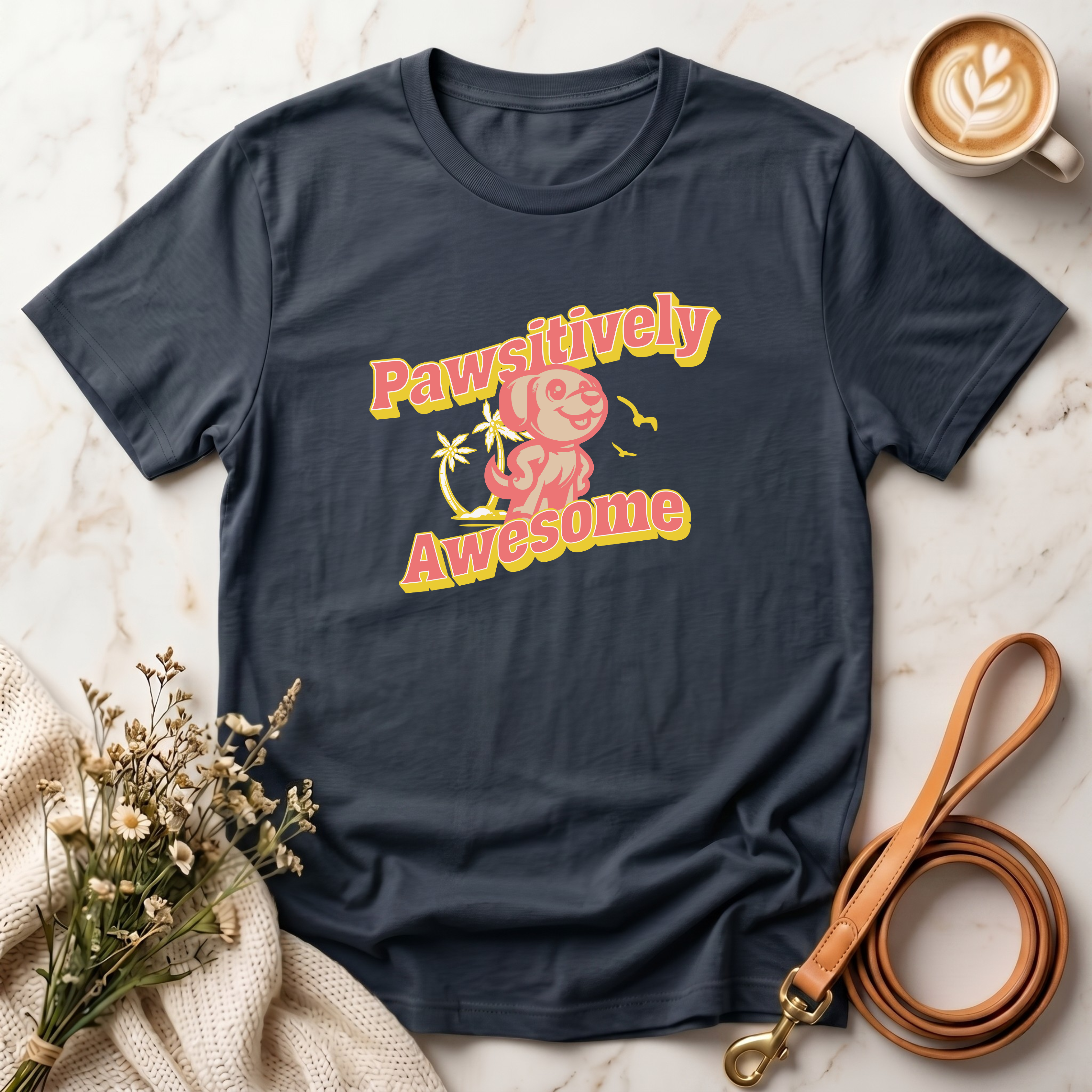 Pawsitively Awesome Tee
