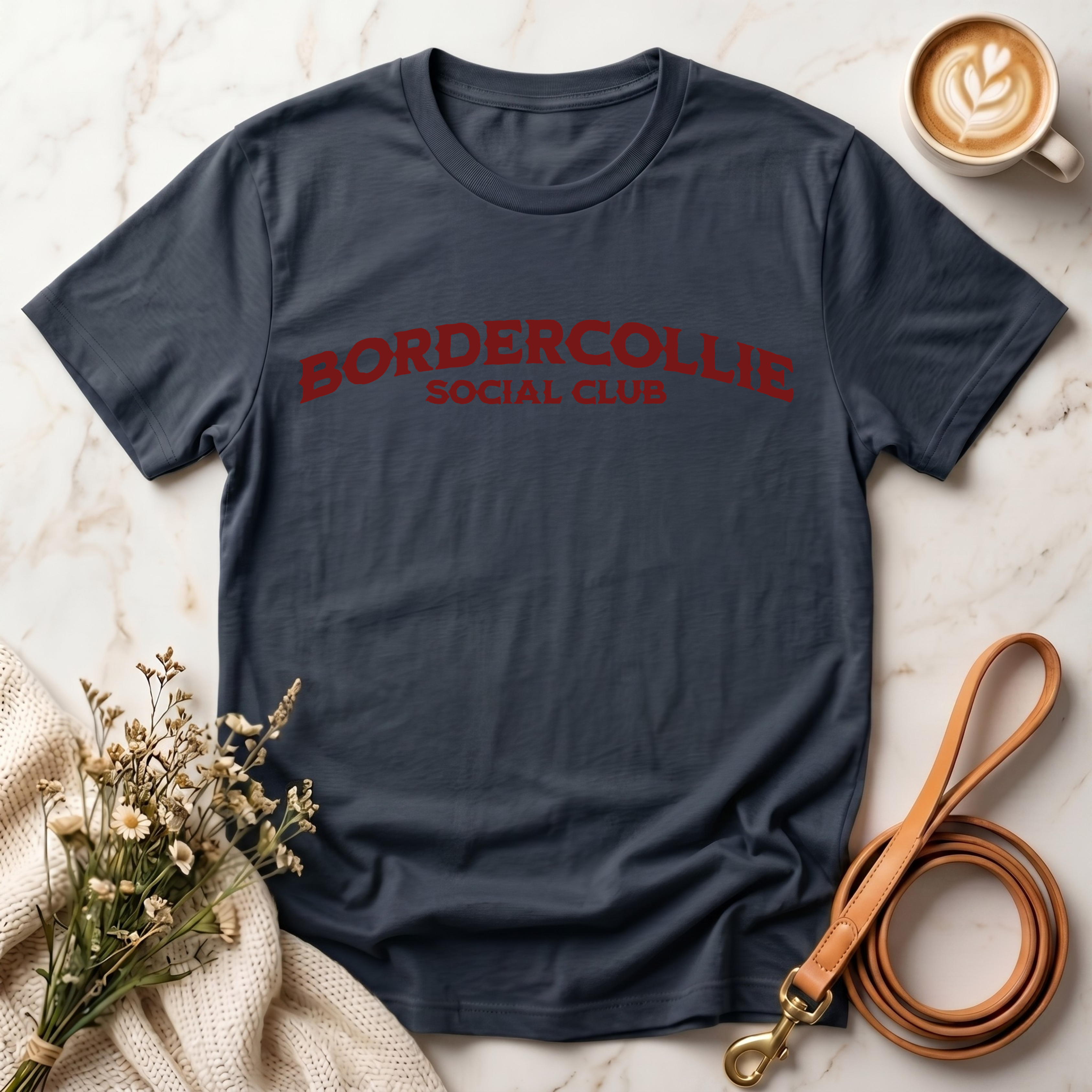 Border Collie Social Club Tee