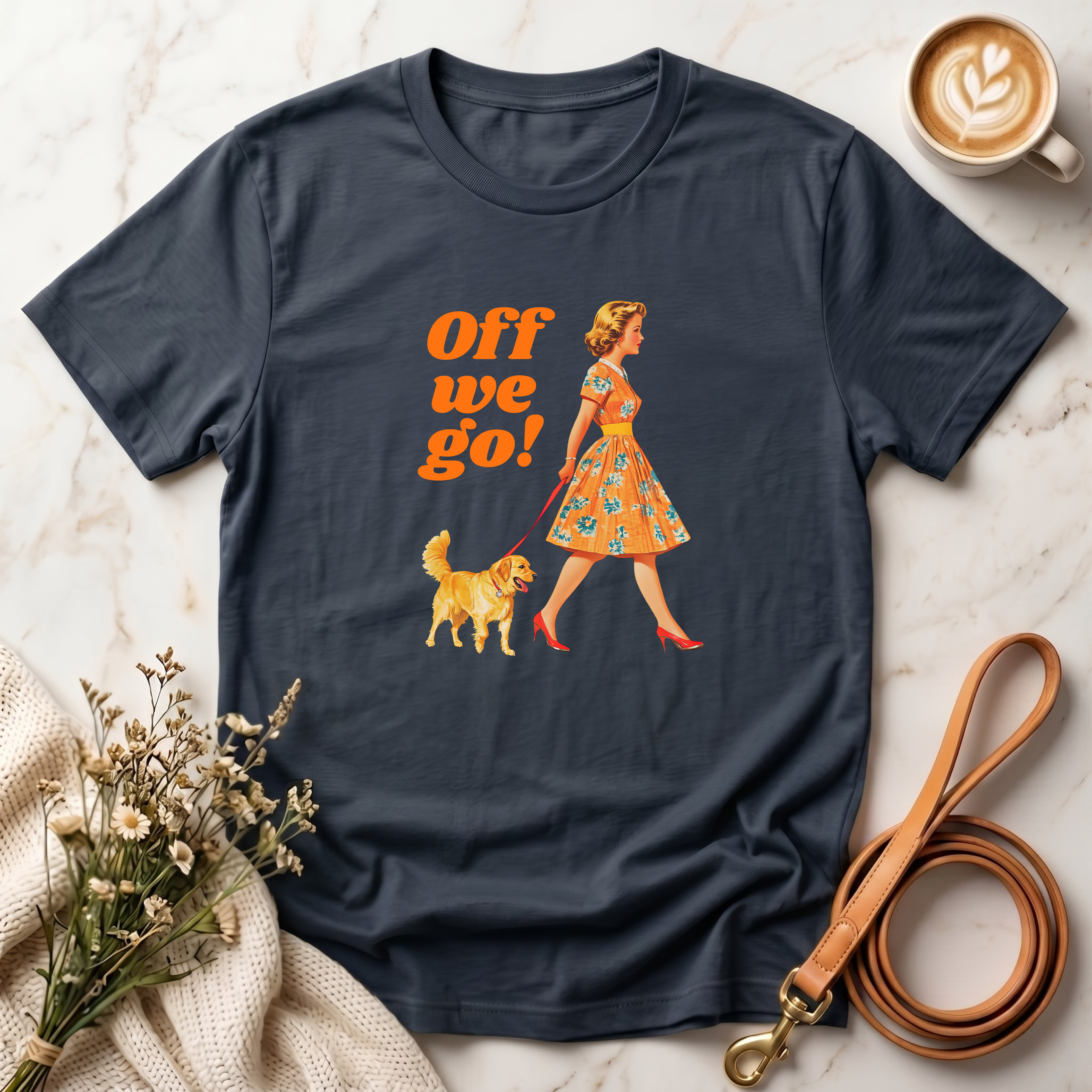 Off we go! Tee