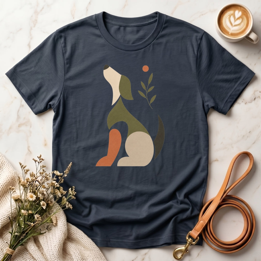 Abstract Dog Tee