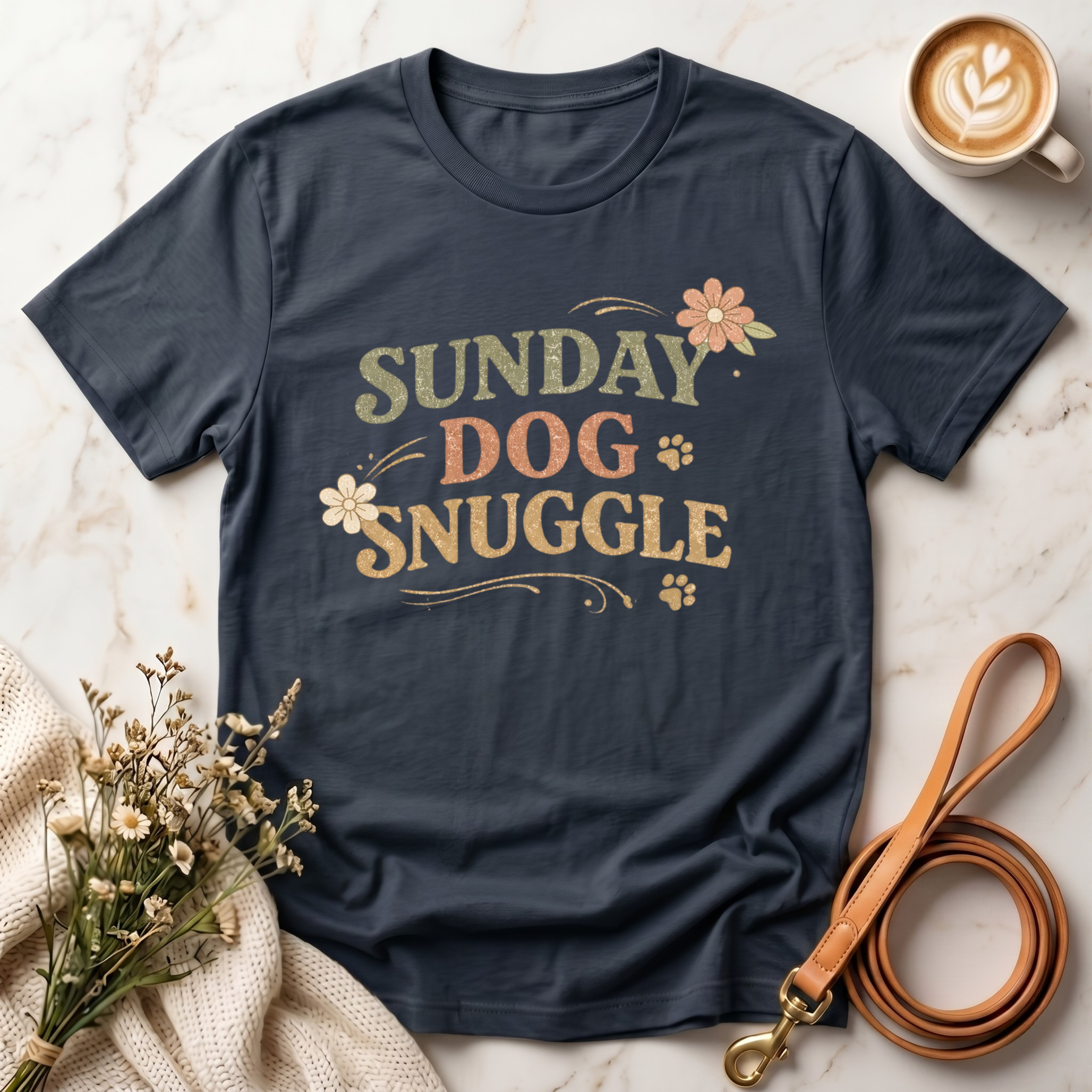 Sunday Dog Snuggle Tee