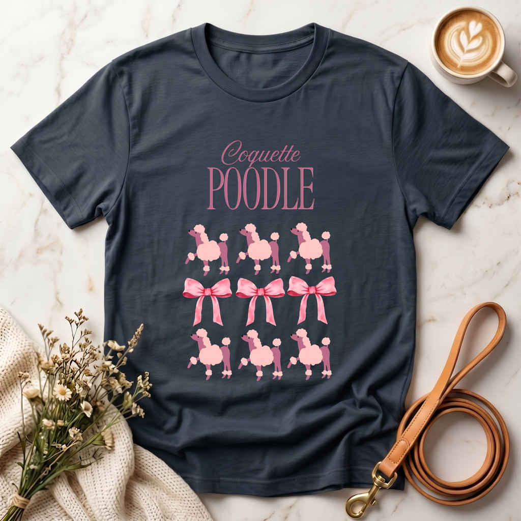 Coquette Poodle Tee