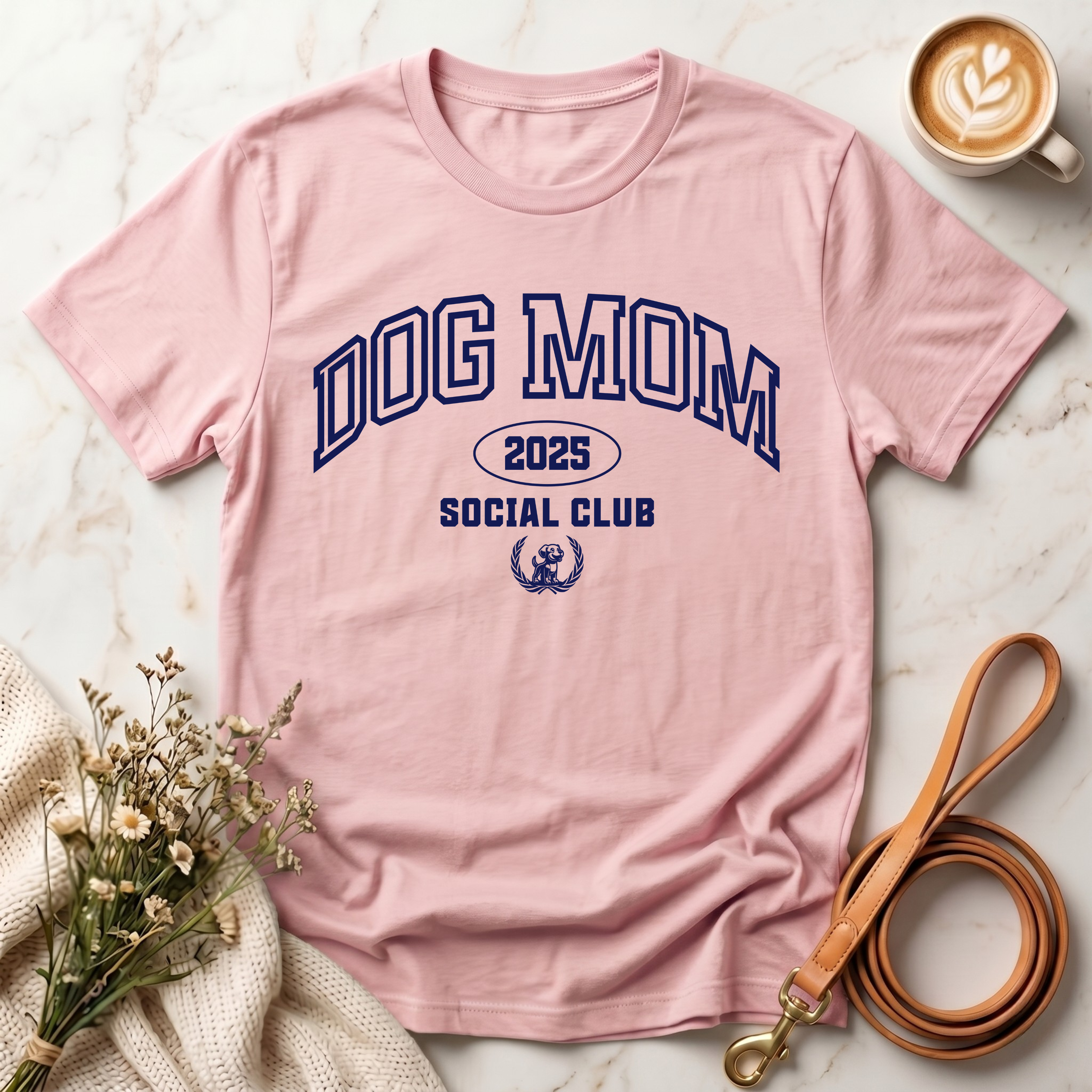 Dog Mom Social Club Tee