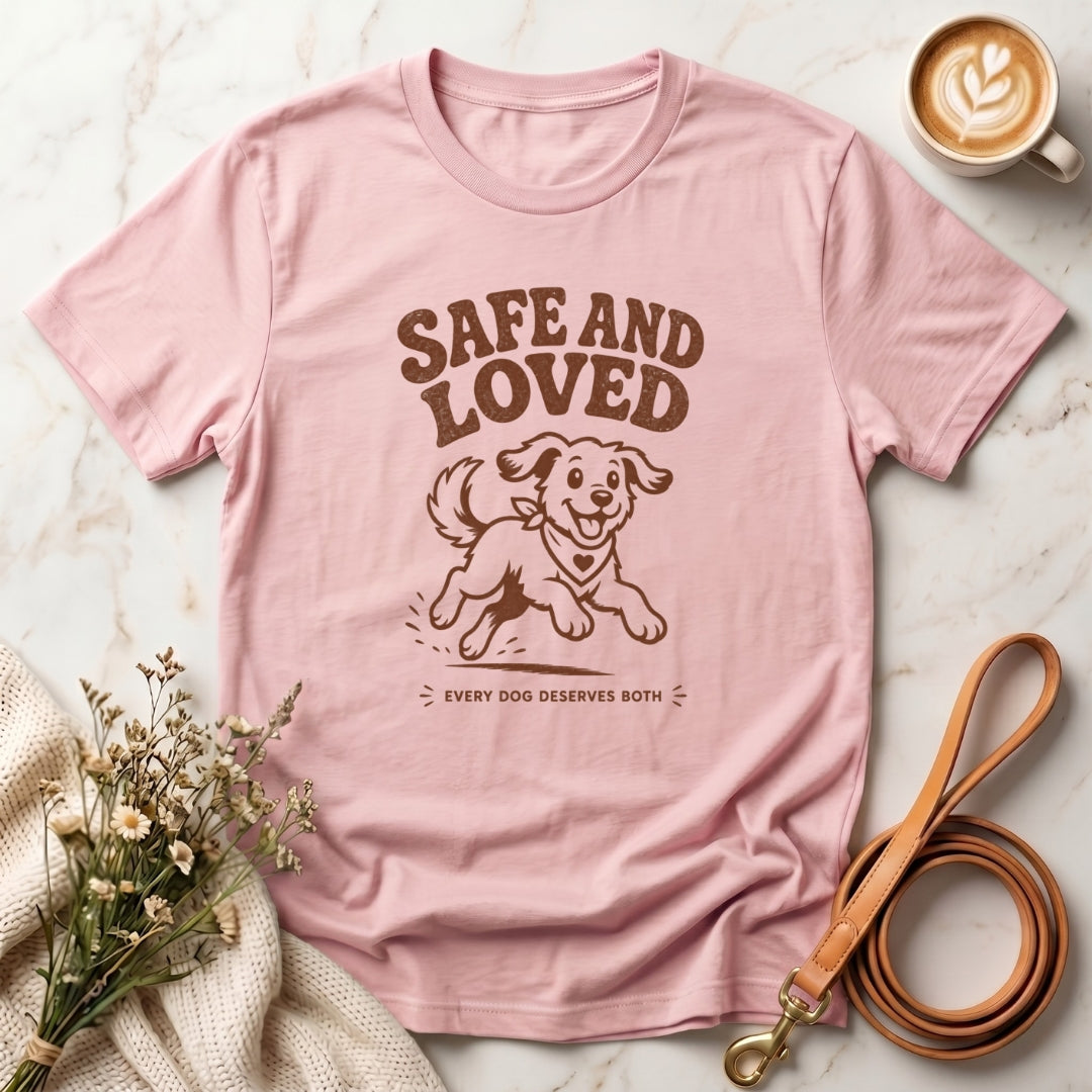 Safe and Loved Dog Tee