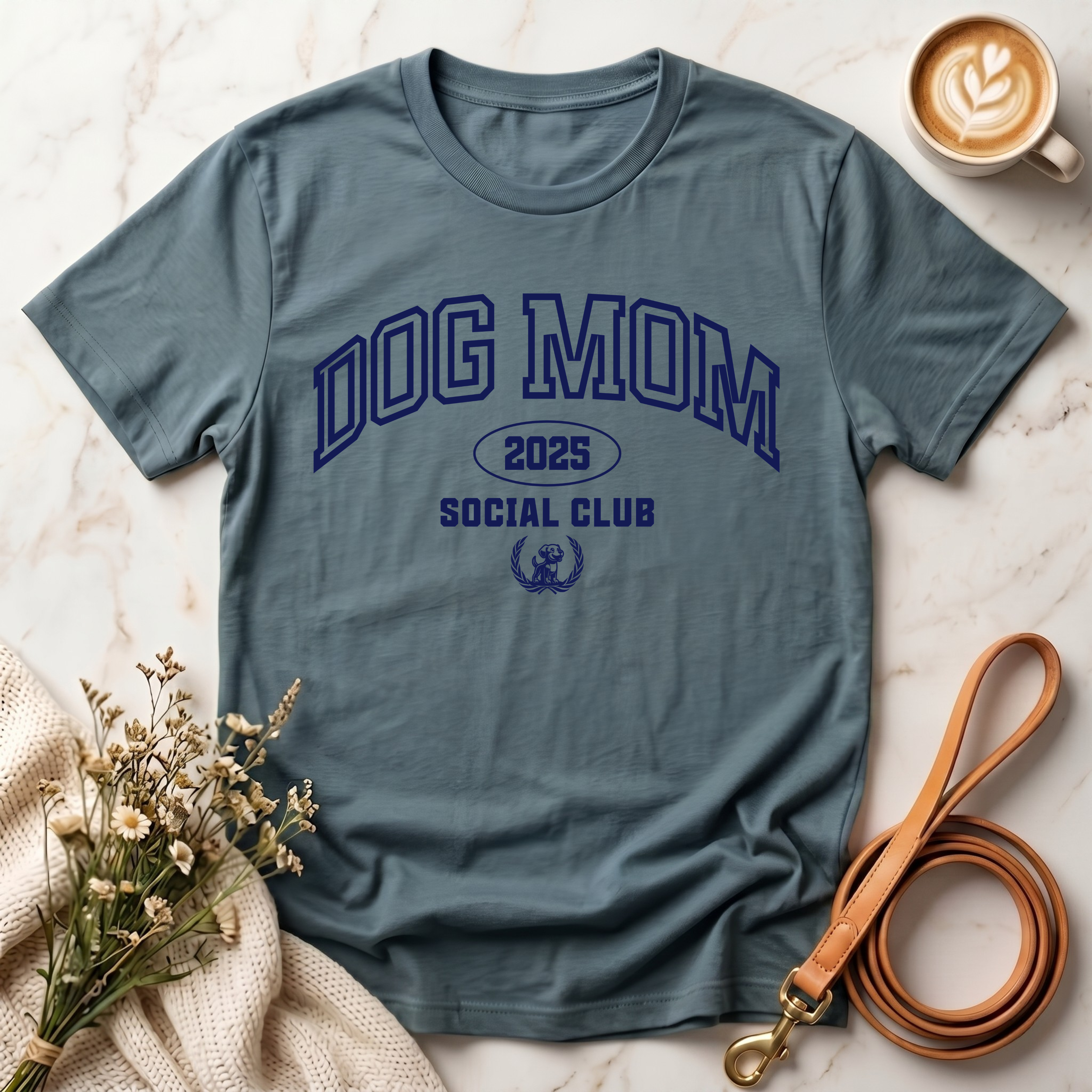 Dog Mom Social Club Tee