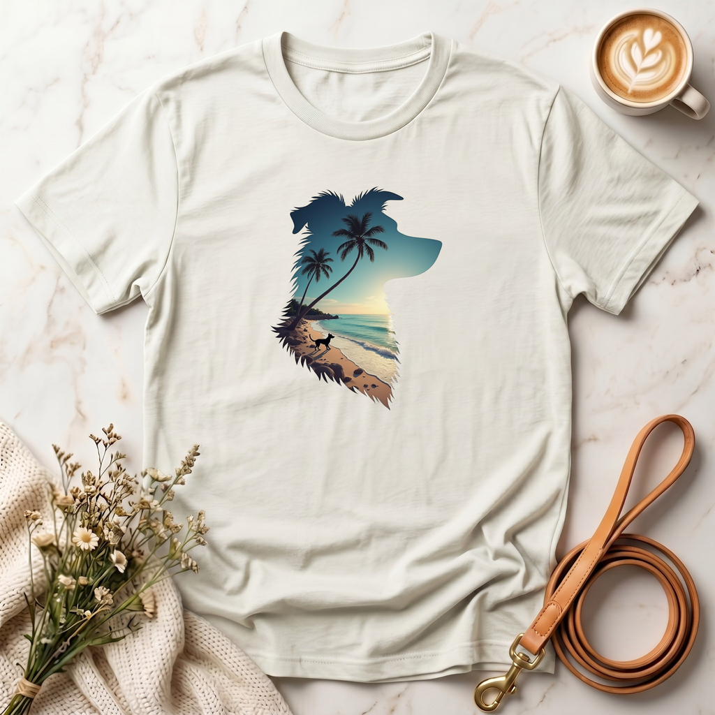 Beach Vibe Collie Tee