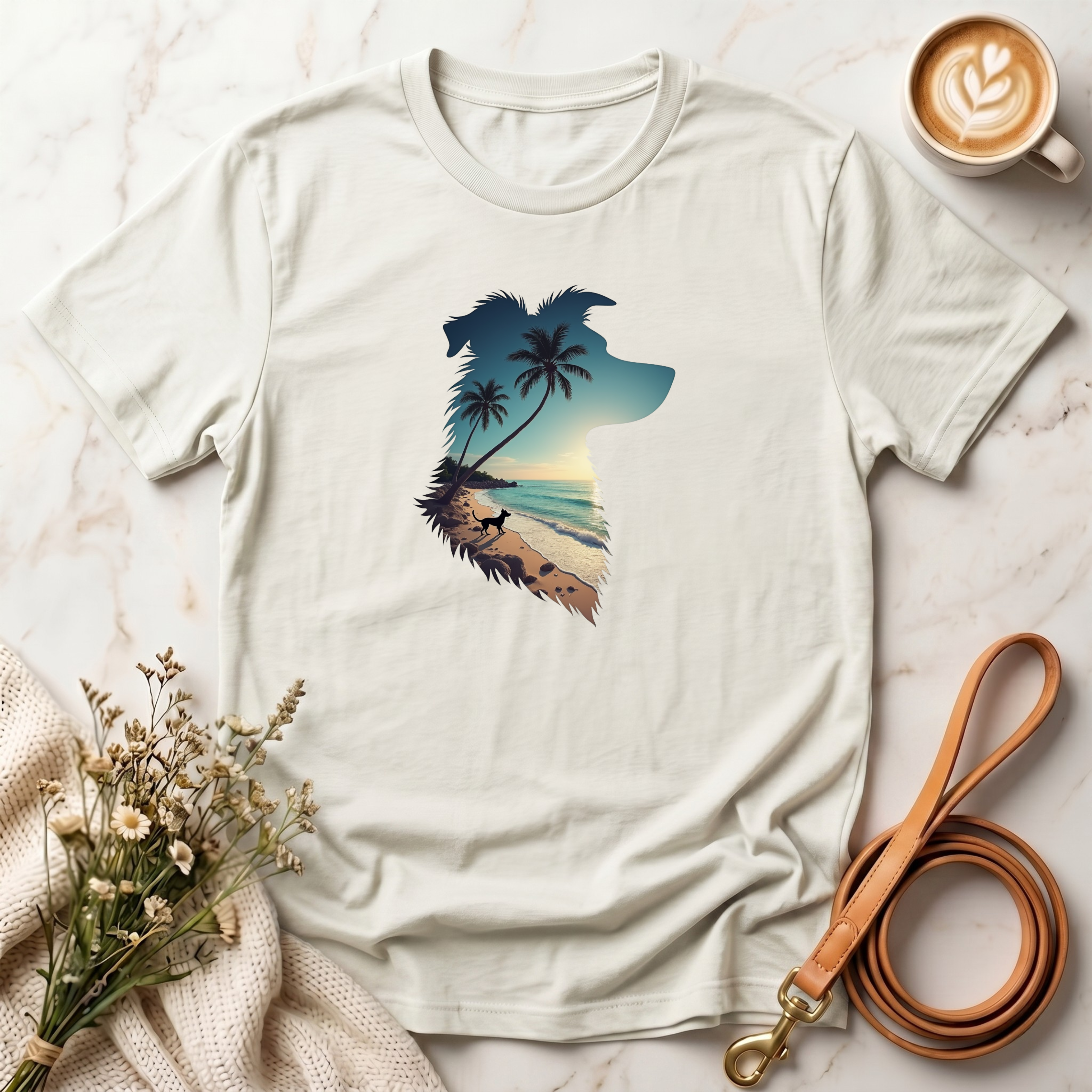 Beach Vibe Collie Tee