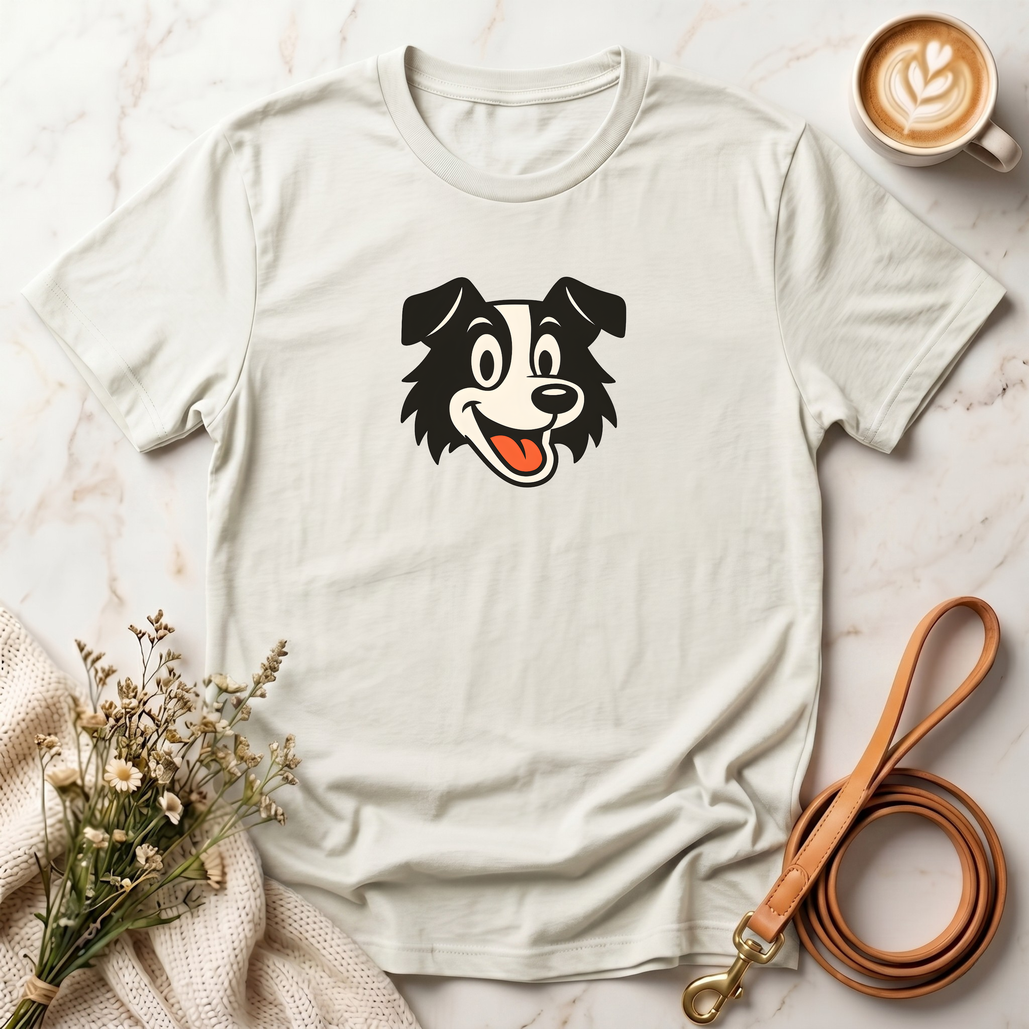 Happy Border Collie Tee