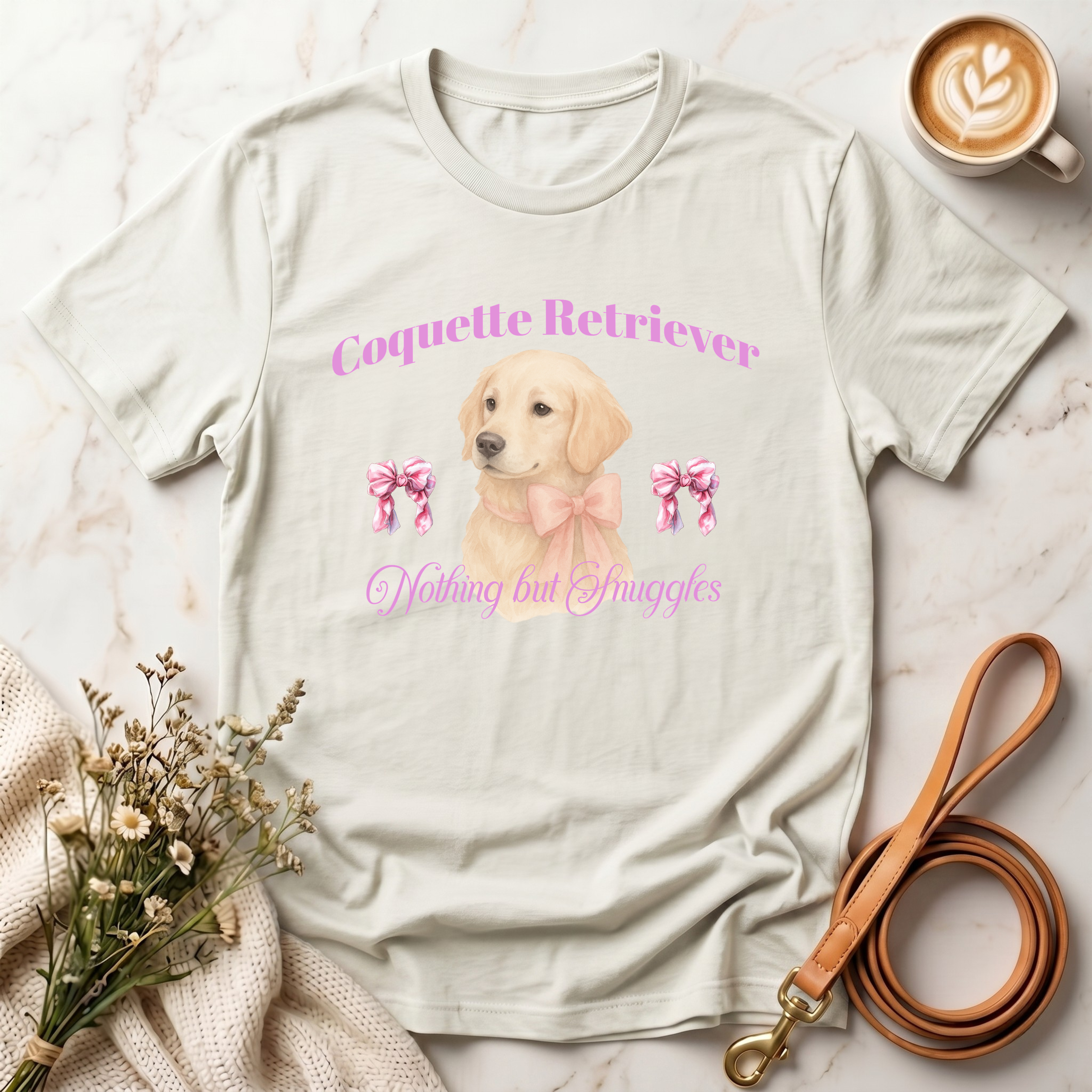 Coquette Retriever Tee