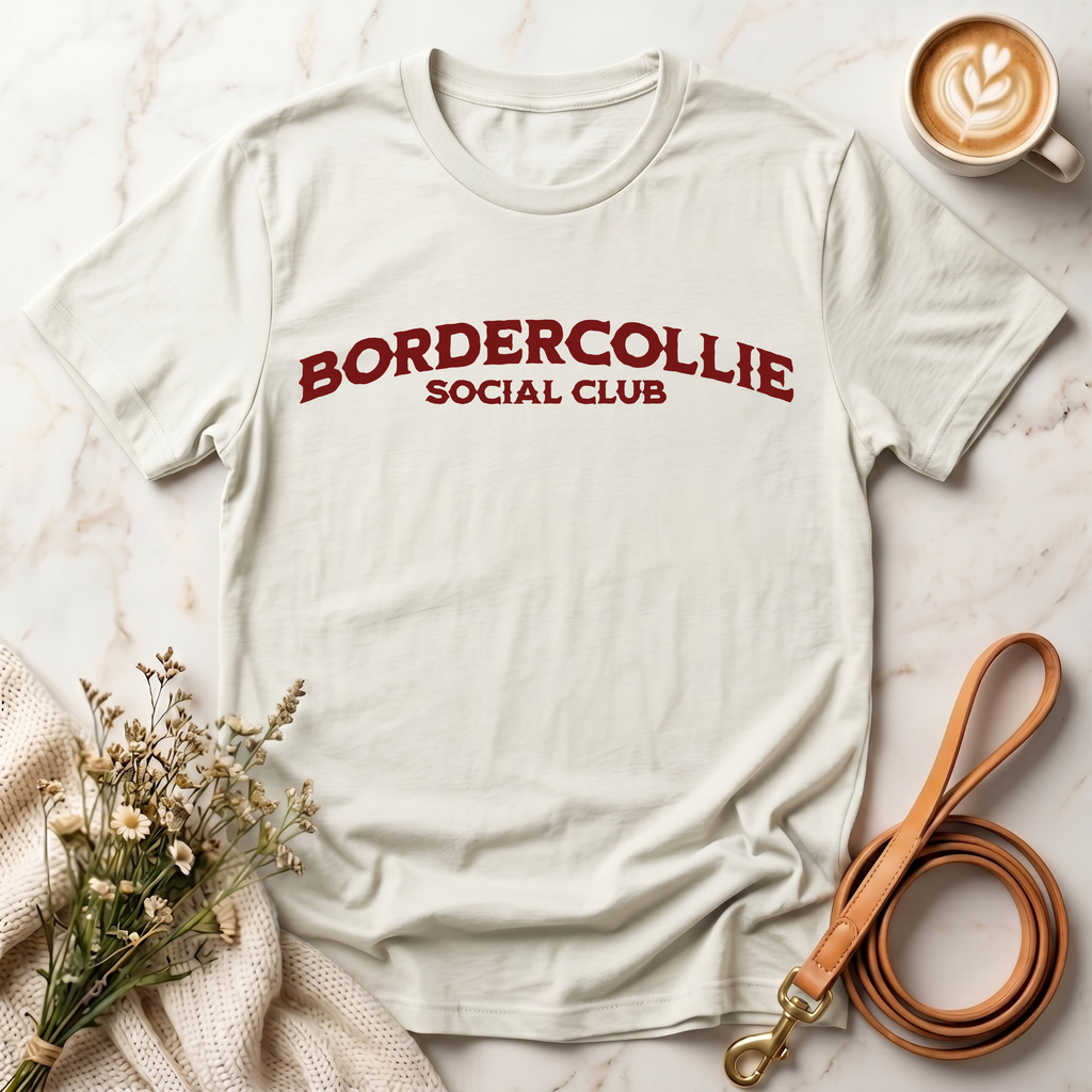 Border Collie Social Club Tee