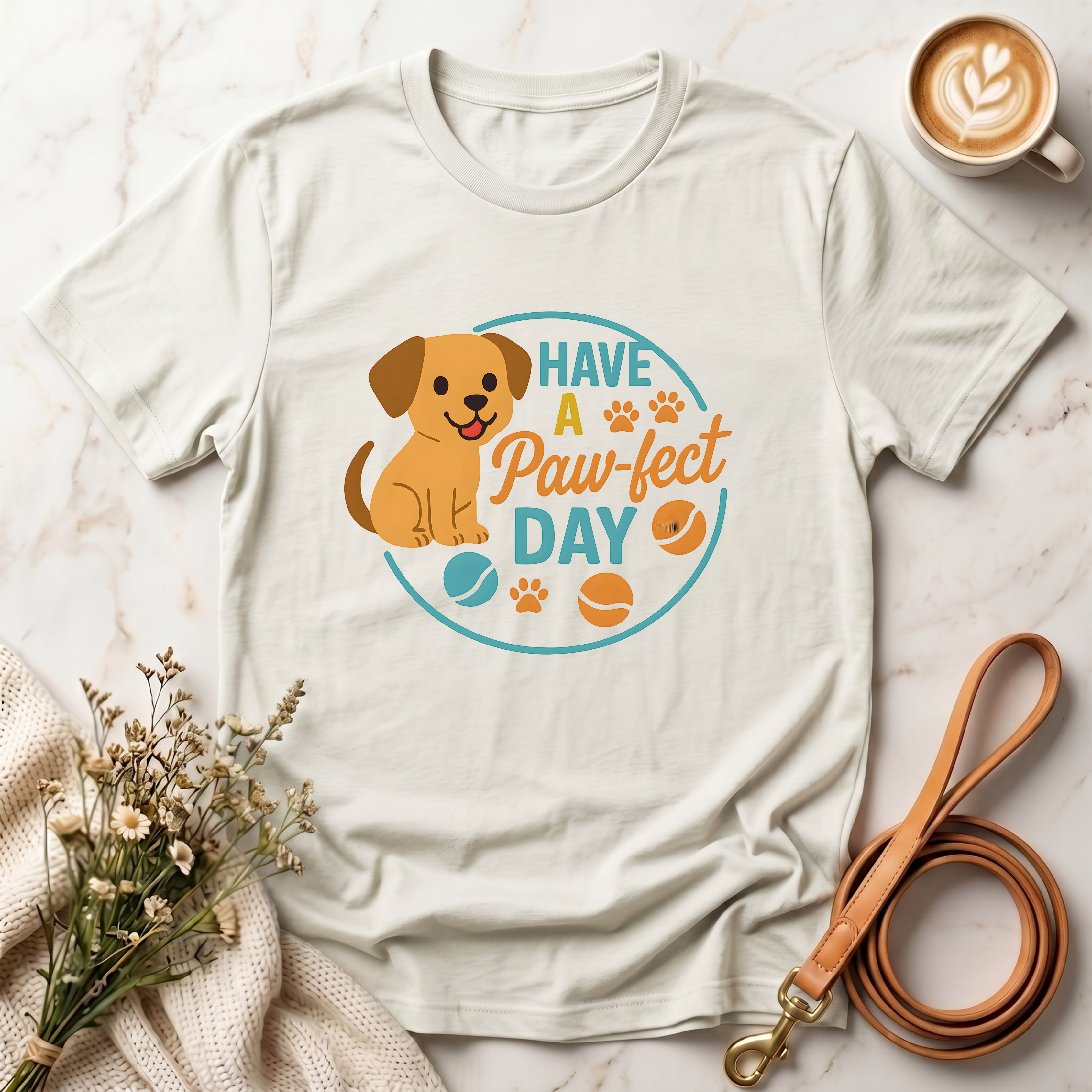Have a Paw-fect Day Dog Tee