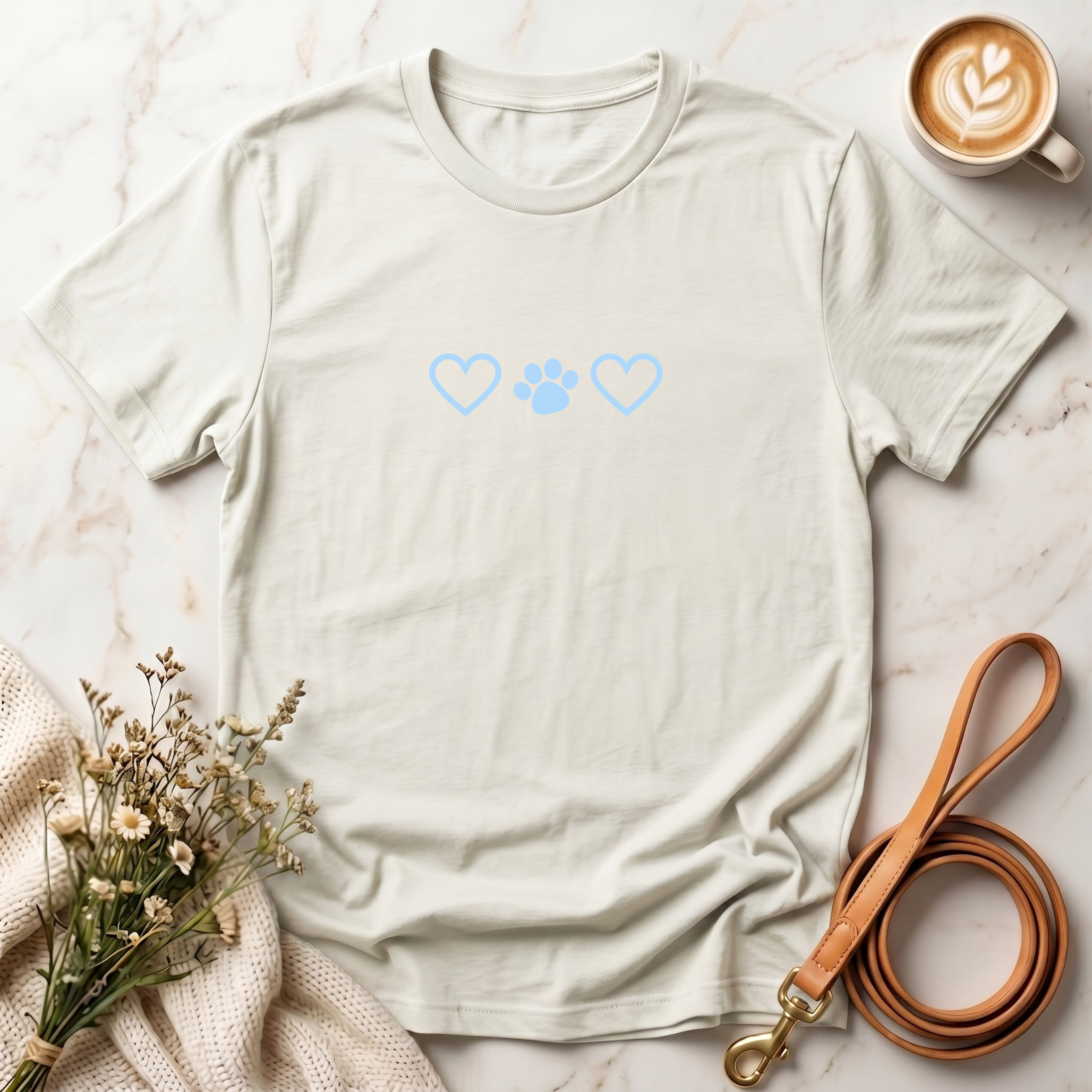 Heart and paw Tee