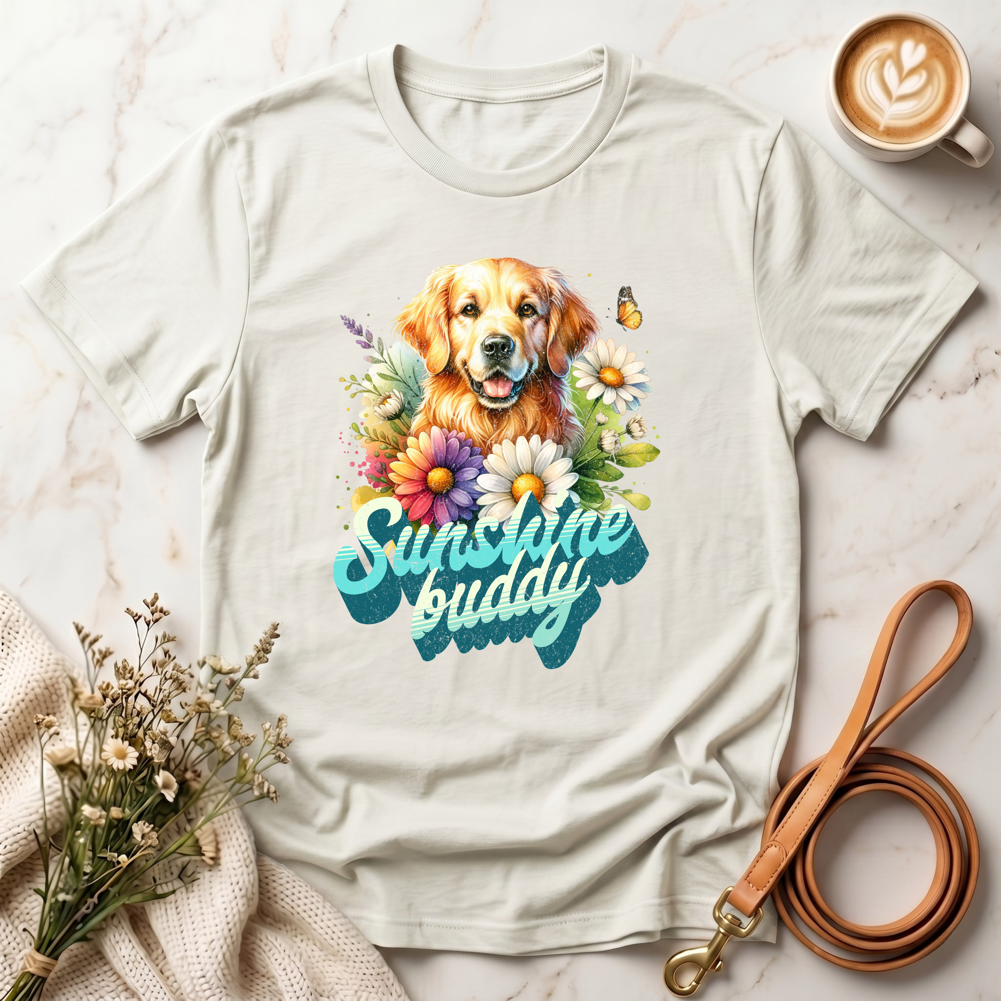 Golden Retriever Sunshine Buddy Tee