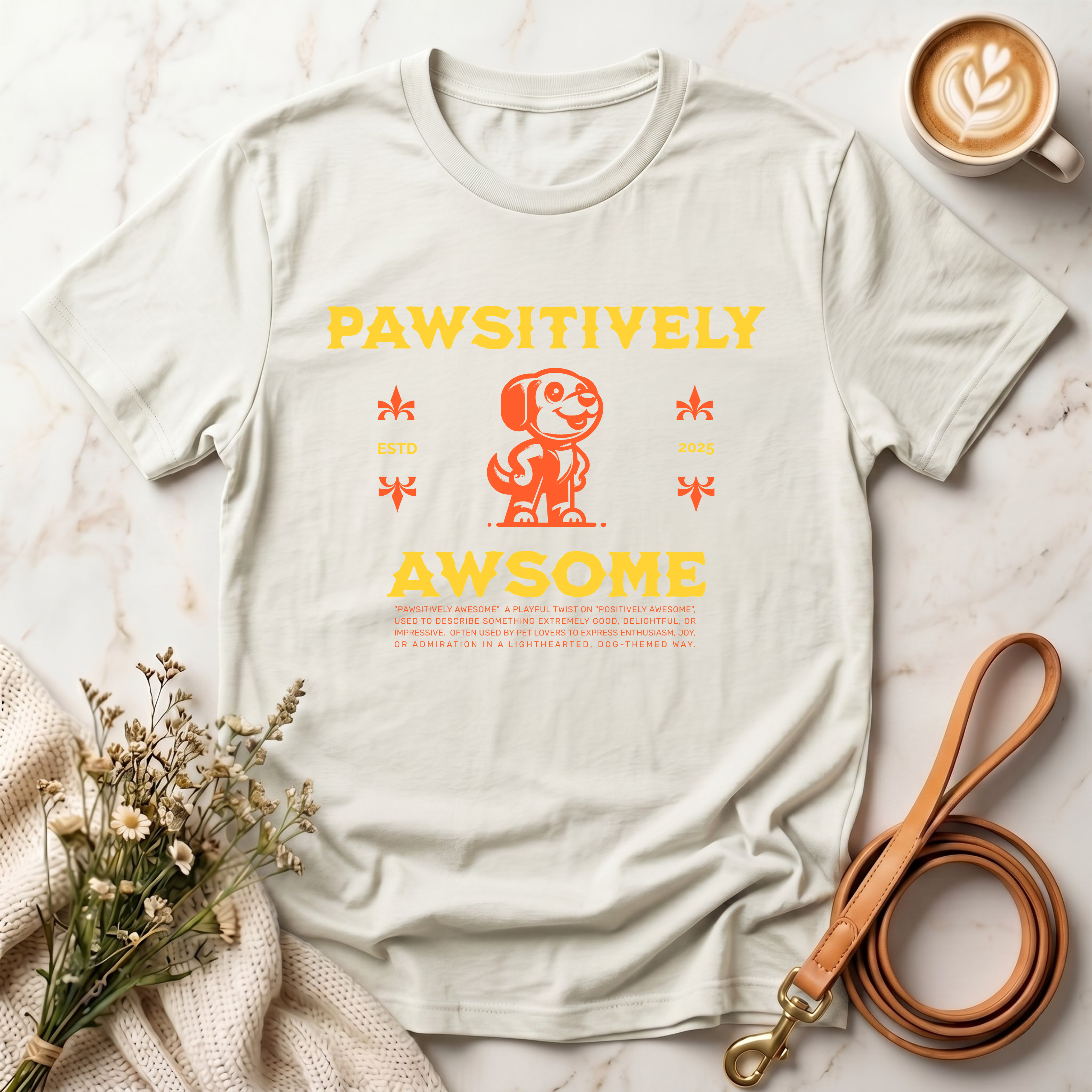 Pawsitively Awesome Tee